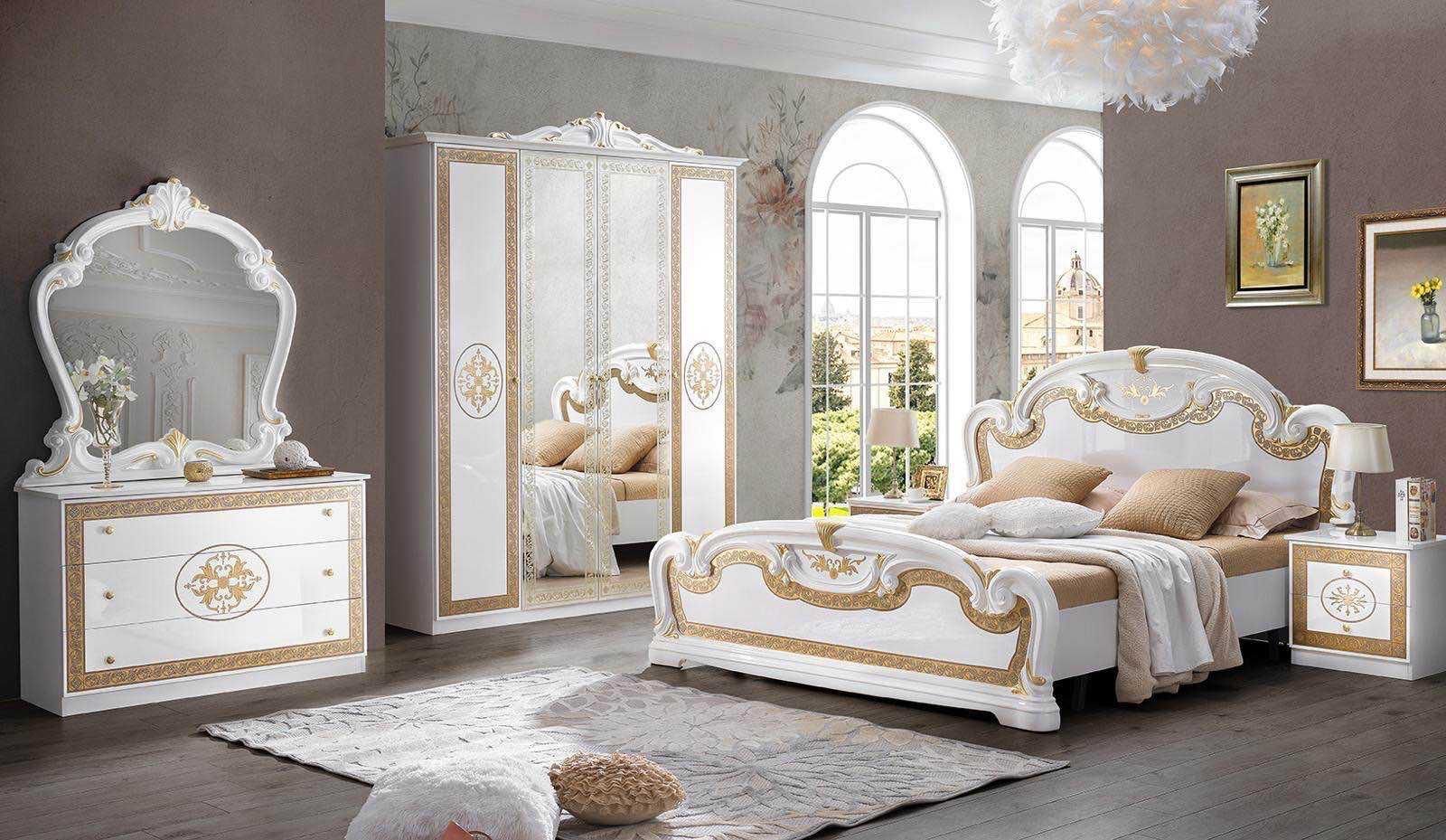 CHAMBRE A COUCHER PALOMA BLANC