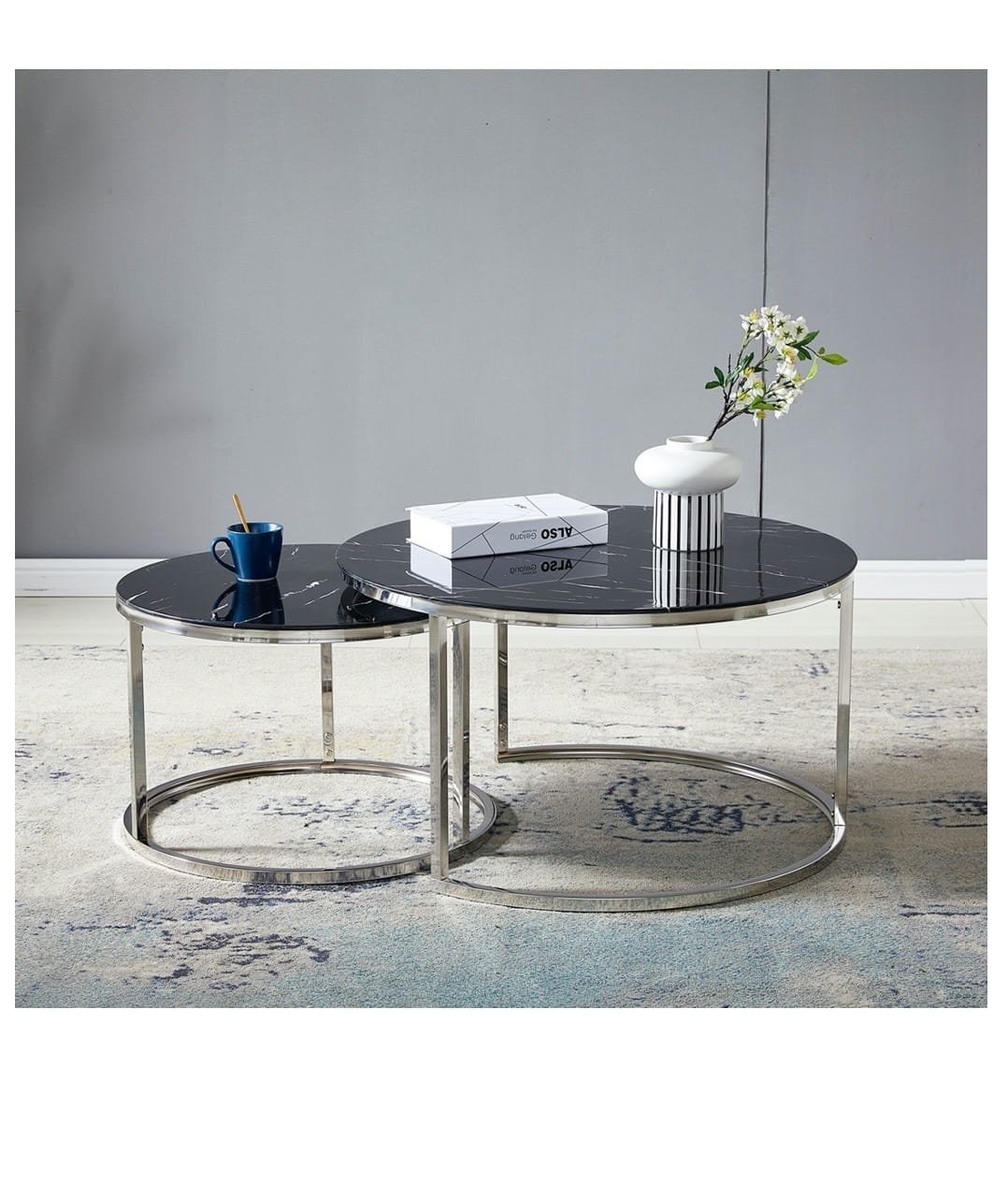 GIGOGNE DUO BOIS PIED CHROME
