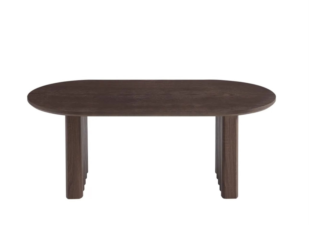 Table Basse ROME Effet Noyer 120x60x45cm