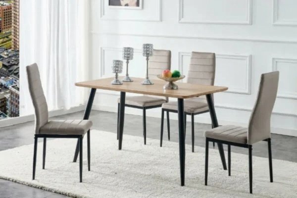 Ensemble Ammo + Chaises Tolia