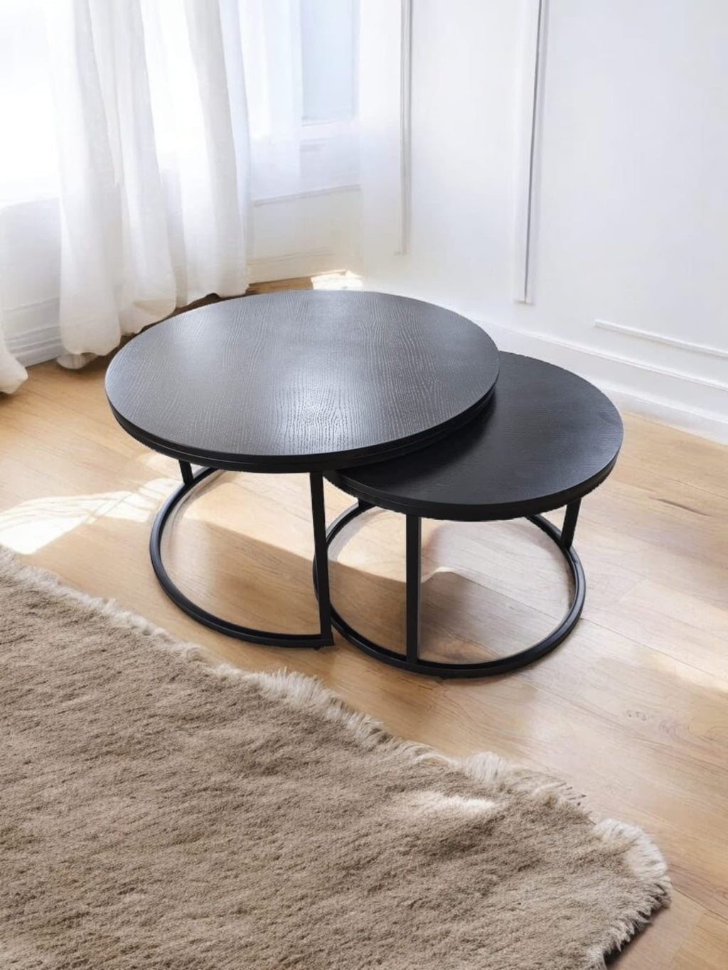 GIGOGNE DUO BOIS PIED CHROME