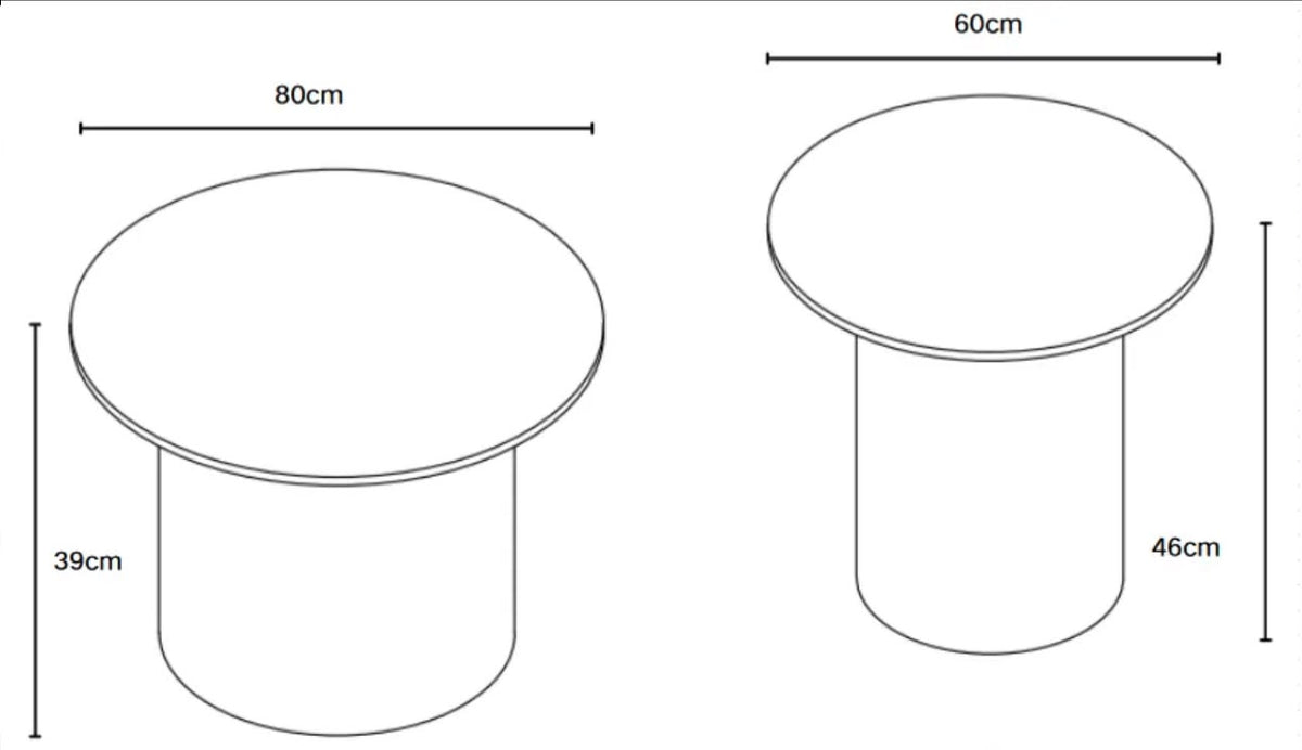 Table Basse BAIETA Pied Travertin Plateau Céramique Travertin Mat 80+60cm