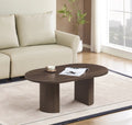 Table Basse NEW ANNA Effet Noyer 120x70x45cm