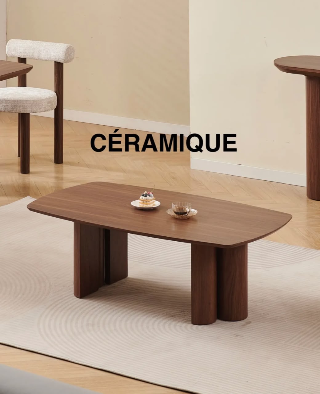 Table Basse Trinity Céramique 120