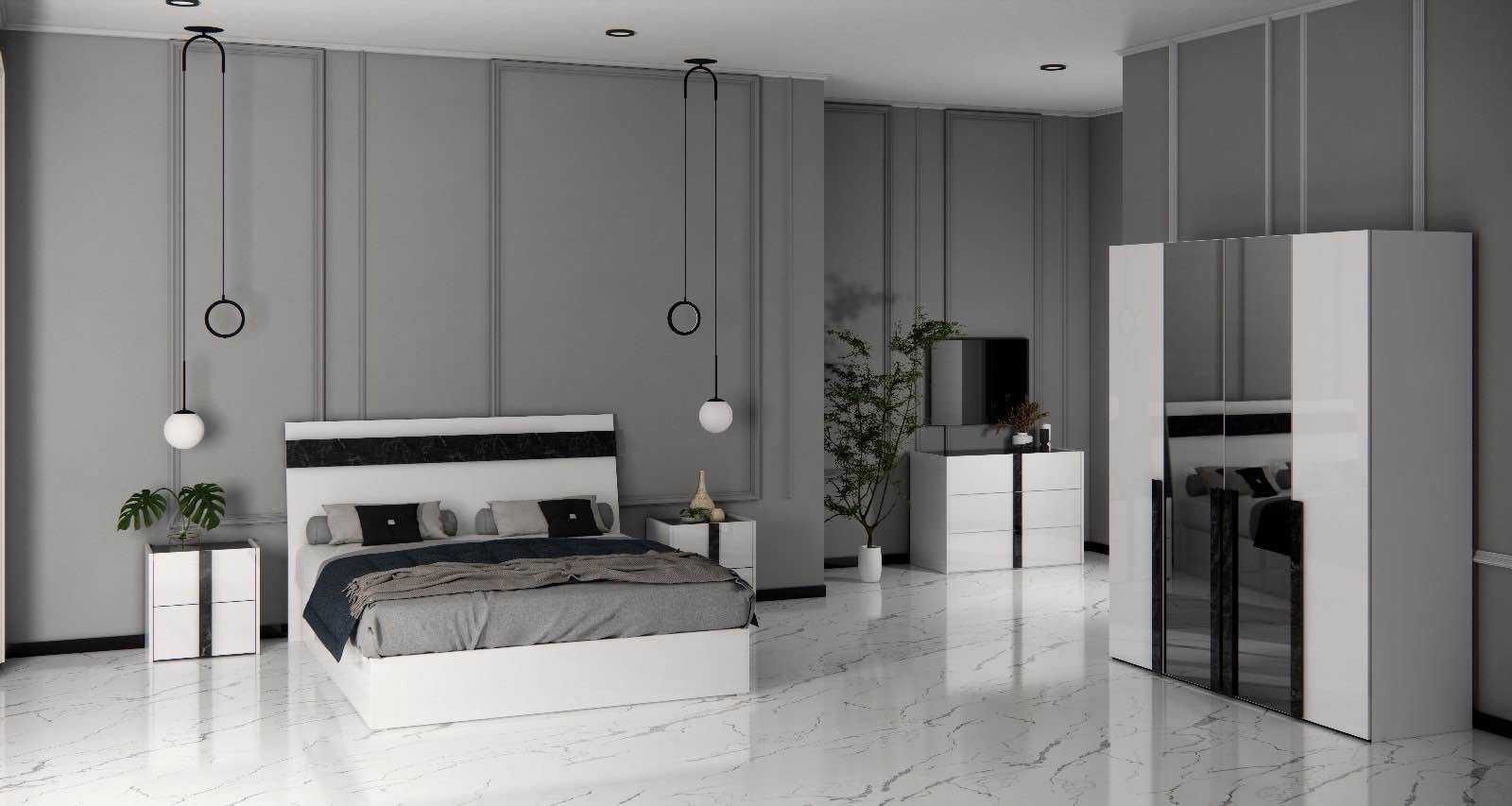 Chambre complète Luxy avec sommier