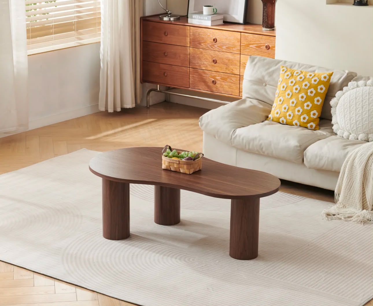Table Basse Ibiza Noyer 120