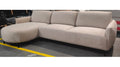 Carlton Canapé Angle Gauche Velours Beige
