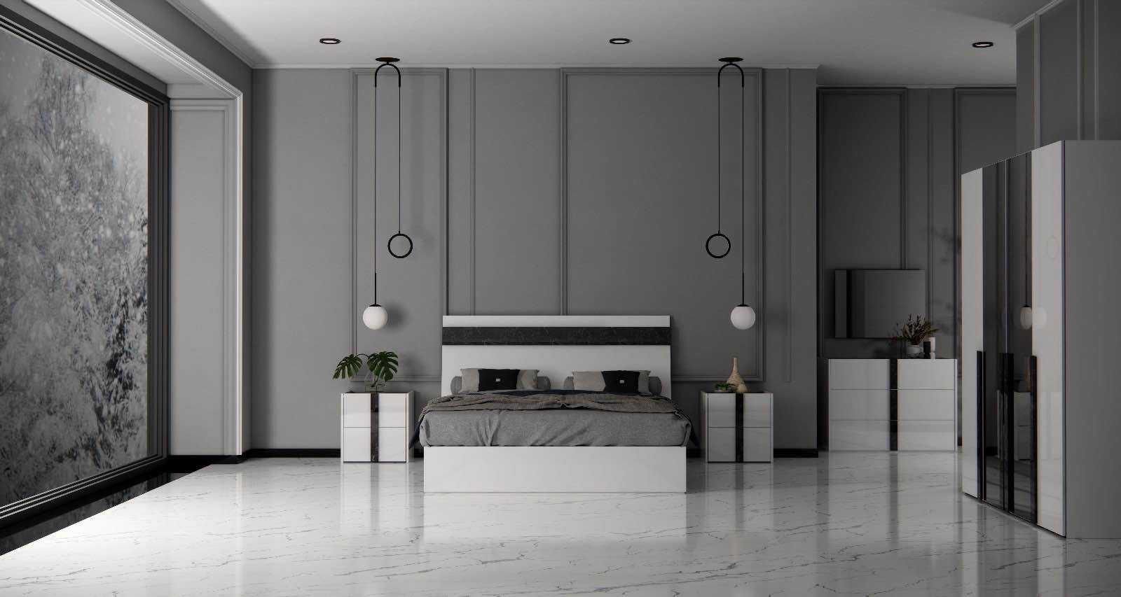Chambre complète Luxy avec sommier