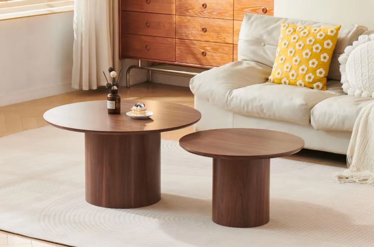 Gigogne Duo Pila Effet Noyer MDF