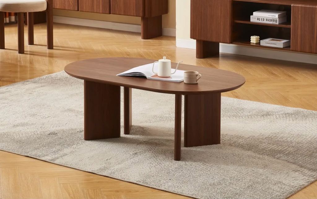 Table Basse Ambre Noyer 120