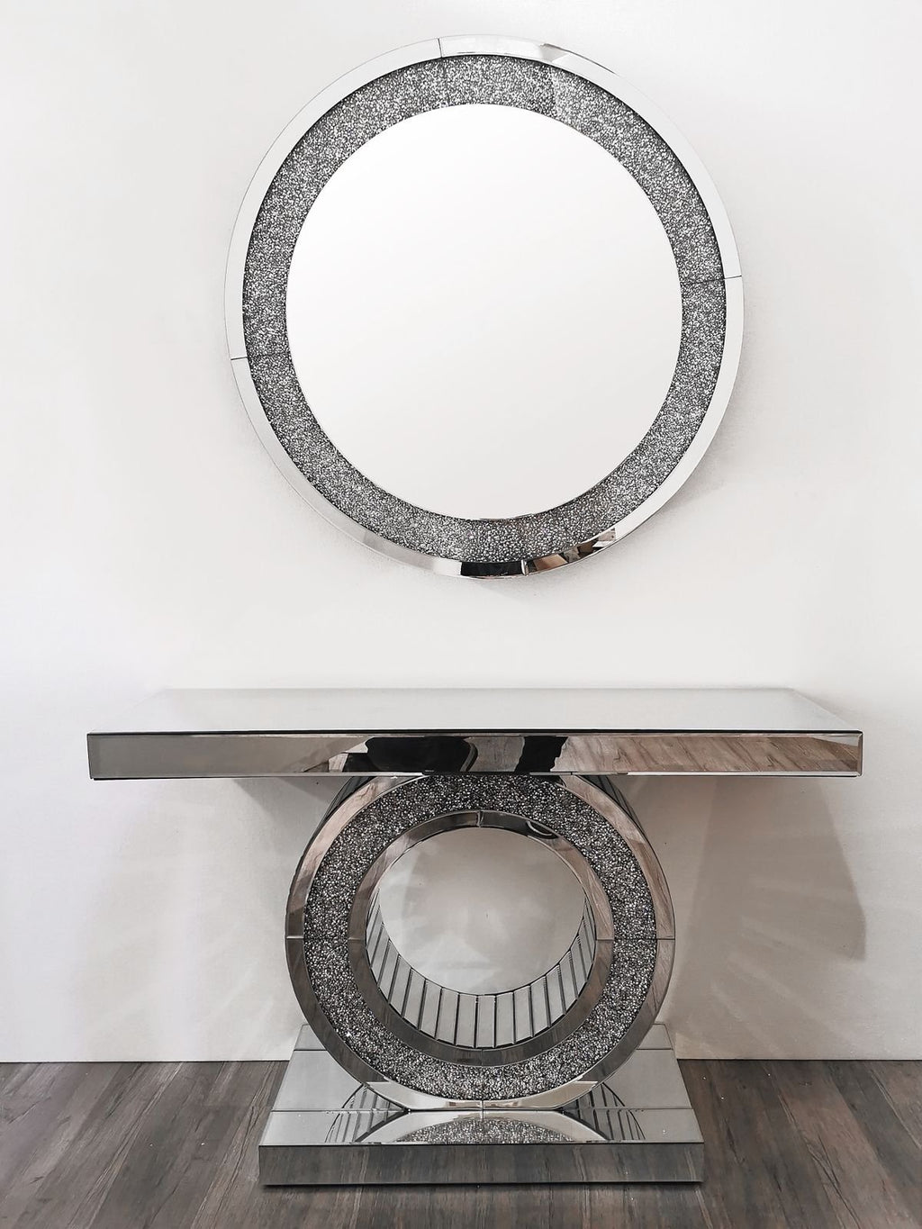 Miroir rond seul 90cm