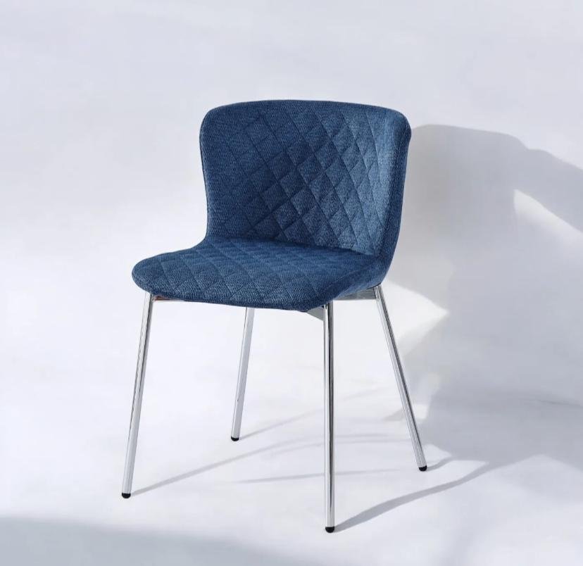 CHAISE JENA CHENILLE ARGENT
