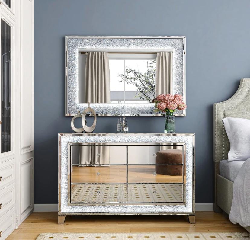 Miroir LED– 120 x 80 cm