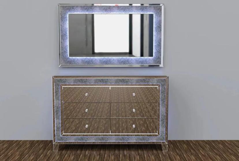 Miroir LED– 120 x 80 cm