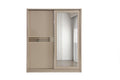 Armioire Coulissante Argent 160