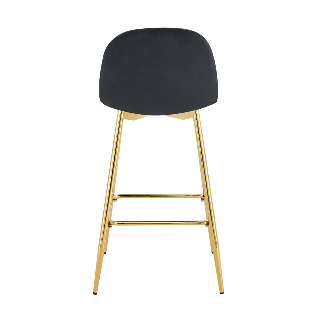TABOURET DE BAR SCANDINAVE PIED GOLD