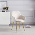 Chaise Avec Accoudoir Kanvas Pieds Gold