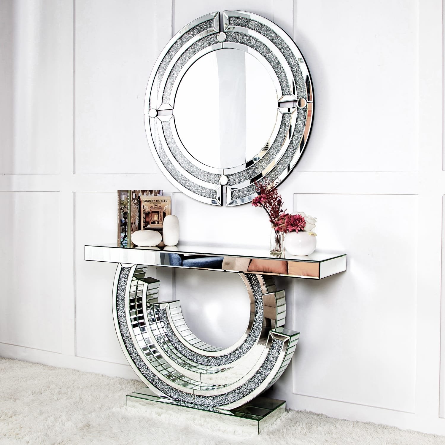 CONSOLE MIROIR TOURBILLON