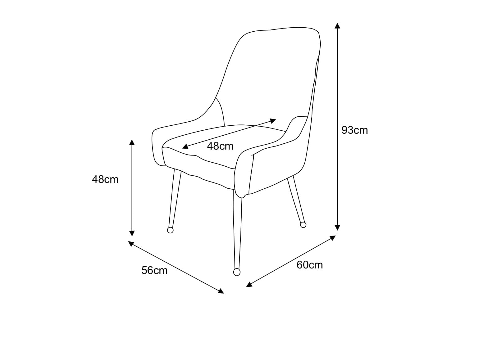 CHAISE LUXURY CHROME VELOURS BEIGE ASSISE EN VELOURS, PIETEMENT EN ACIER CHROME