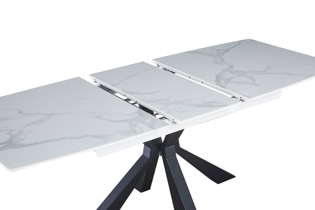 TABLE EXTENSIBLE A RALLONGE BIANCA