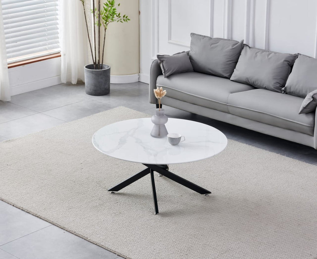 TABLE BASSE OLIVIA PIED NOIR