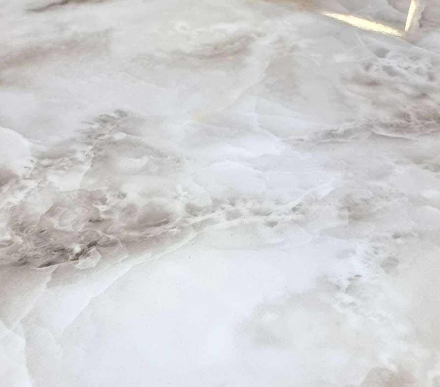 TABLE BASSE LOLA MARBRE DORE