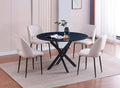 TABLE REPAS JESSICA METAL