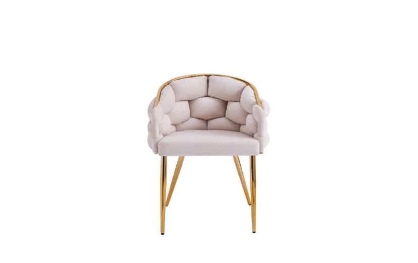 Chaise Ballon Gold Beige