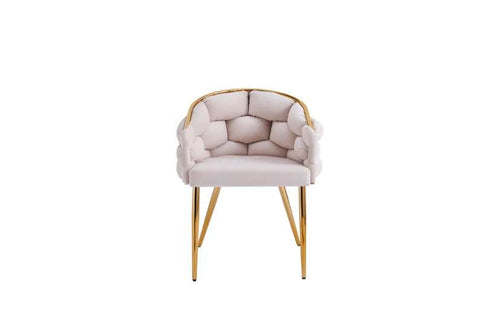 Chaise Ballon Gold Beige