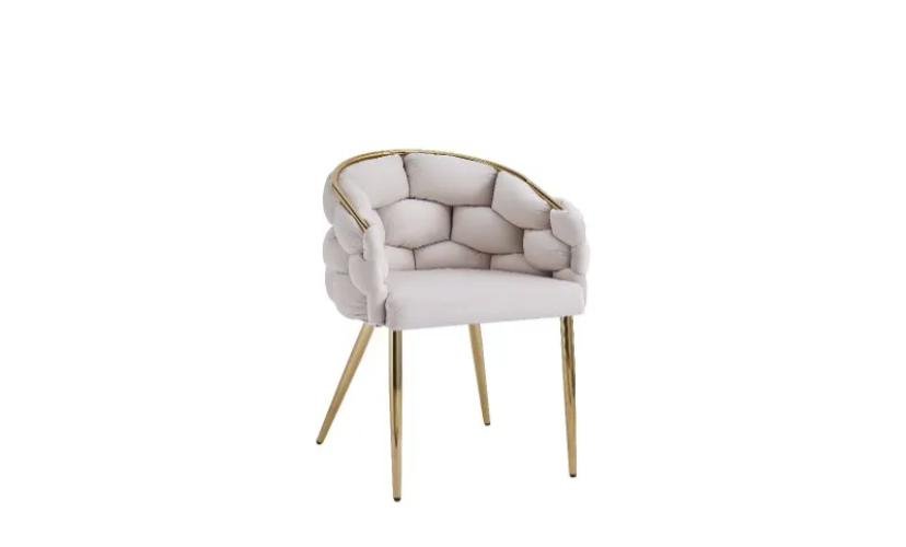 Chaise Ballon Gold Beige