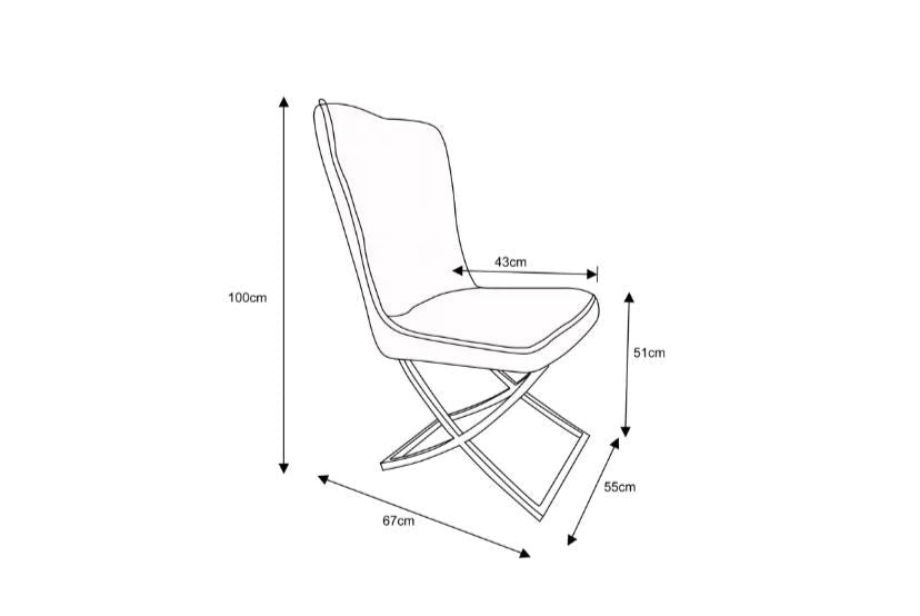 CHAISE JOSEPHINE GOLD BEIGE