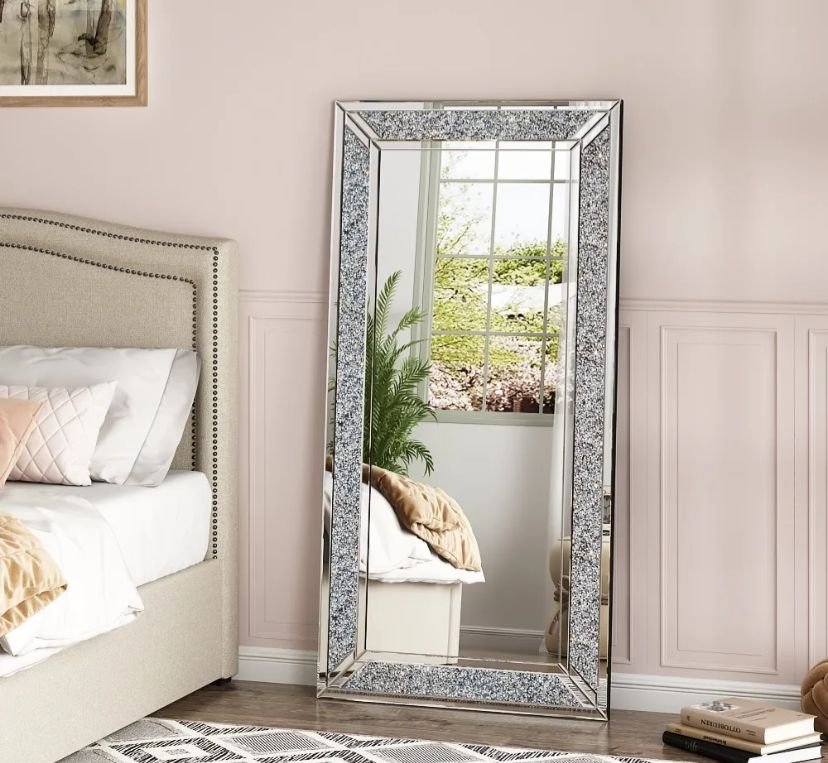 Miroir Rectangle Scintillant