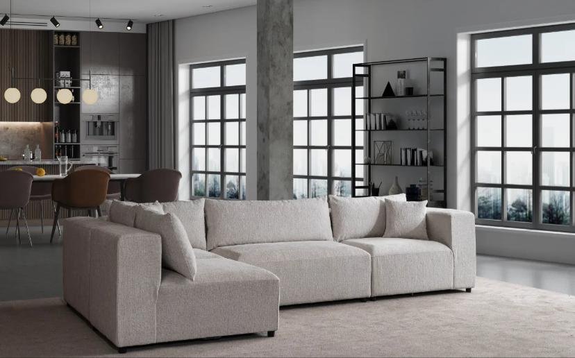 Canapé Modulable Azra Chenille