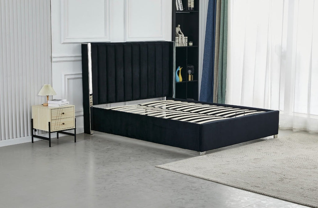 LIT COFFRE VELOURS PRINCE