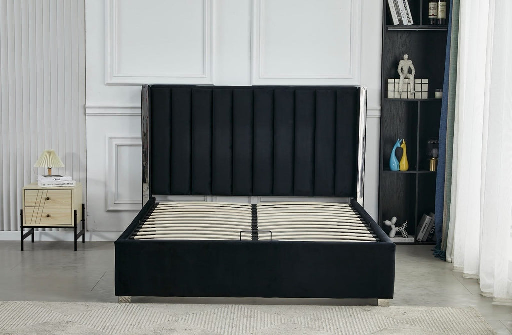 LIT COFFRE VELOURS PRINCE