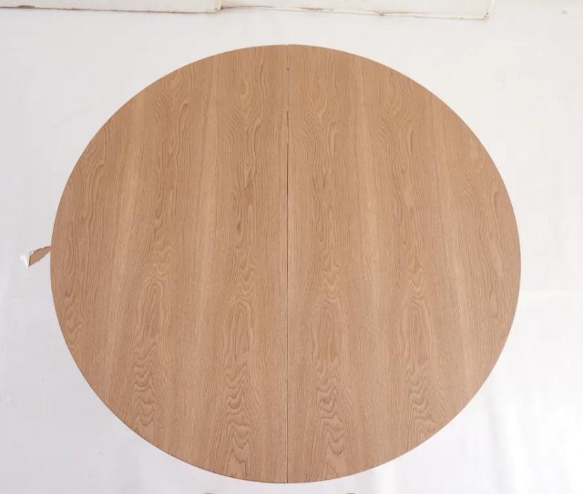 TABLE REPAS LILIPUTIEN EXTENSIBLE CHENE NATUREL 120/160x75cm