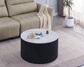 TABLE BASSE VALMY PIEDS NOIR