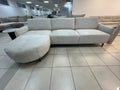 Carlton Canapé Angle Gauche Tissus Chenille Beige