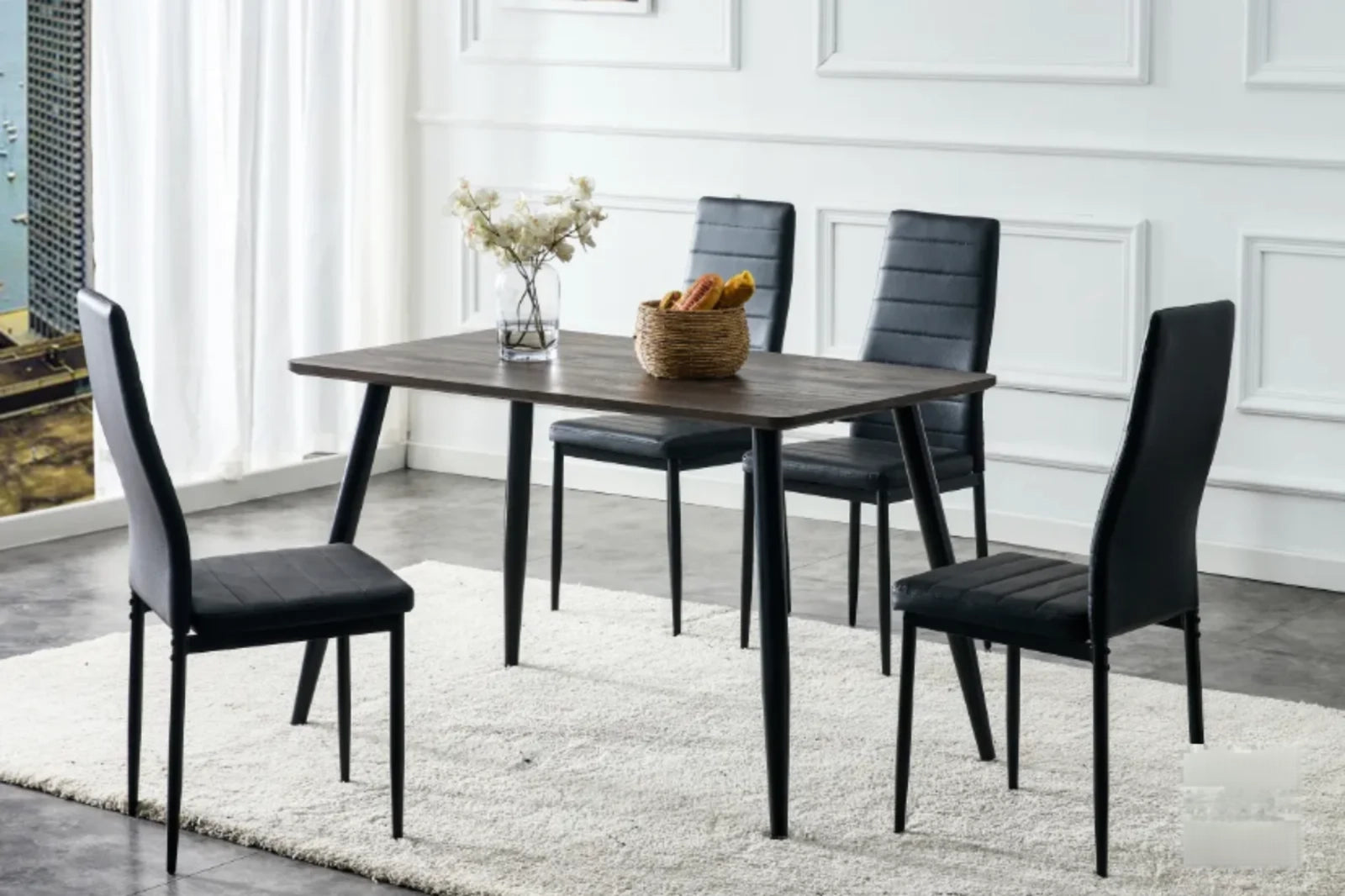 Ensemble Ammo + Chaises Tolia